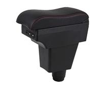 Bracciolo per Auto, Compatibile con Dacia, per Dokker Bracciolo per Auto Scatola portaoggetti Console Centrale Accessori Interni con USB Bracciolo per Auto