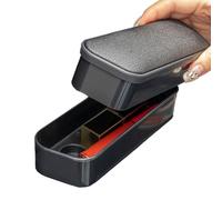 Bracciolo per auto con cuscinetto poggiagomito, per auto, in morbida pelle, con modanatura monopezzo per un supporto confortevole, universali per auto, ginocchiere per porta
