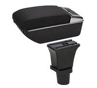 Bracciolo per auto, estensore per bracciolo centrale, per Fiat 500, girevole, 7USB, ricarica a doppio strato, accessori (D2 7 USB)