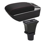 Bracciolo per auto, estensore per bracciolo centrale, per Fiat 500, girevole, 7USB, ricarica a doppio strato, accessori (D1 7 USB)