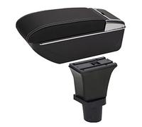 Bracciolo per auto, estensore per bracciolo centrale per Fiat 500, girevole con 7 USB, ricarica a doppio strato, accessori (B3 senza USB)