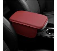 Bracciolo Per Auto In Pelle PU Traspirante Coperchio Console Centrale Bracciolo Per Alfa Per Romeo Per Giulia(Red-a)