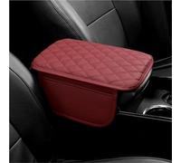 Bracciolo Per Auto In Pelle PU Traspirante Coperchio Console Centrale Bracciolo Per Alfa Per Romeo Per Giulia(rosso)