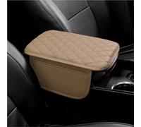 Bracciolo Per Auto In Pelle PU Traspirante Coperchio Console Centrale Bracciolo Per Alfa Per Romeo Per Giulia(Beige)