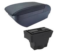 Bracciolo Per Auto Per Opel Per Astra J Bracciolo Box Retrofit Parti Centro Auto Vano Portaoggetti Interno(F black line No USB)