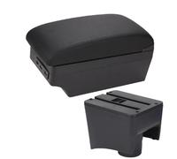 Bracciolo per Auto, per Polo Mk5 6R, per Vento, Contenitore Centrale Retrattile a Doppio Strato con posacenere, portabicchieri, USB, corrimano.