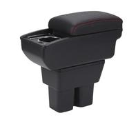 Bracciolo Per Auto Per Suzuki Per Jimny Per JB74 2019-2024 Portabicchieri Accessorio Interni Console Centrale Ricambi Auto(B2 Black line 6USB)