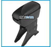 Bracciolo Per Auto Porta Oggetti Monete Universale Nero Eco Pelle standard