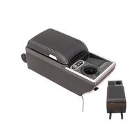 Bracciolo Per Auto Scatola Portaoggetti Universale Per Bracciolo Posteriore Con Ricarica Wireless Per Sedile(Black No Wireless)