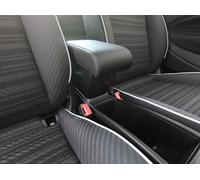 Bracciolo per FIAT 500 HYBRID dal 2026 REGOLABILE ecopelle NERO - MADE IN ITALY