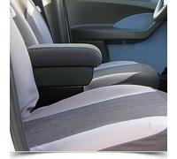 Bracciolo per FIAT PANDA 2003-2011 SCORREVOLE Tessuto GRIGIO SCURO - PROMOZIONE