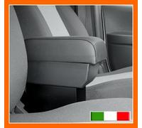 BRACCIOLO per Fiat Panda Classic IN SIMILPELLE NERA con portaoggetti -regolabile