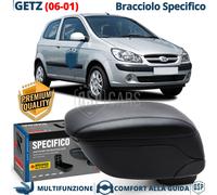 Bracciolo Per Hyundai Getz 06-11 SPECIFICO Poggia Braccio PELLE-PU Nera