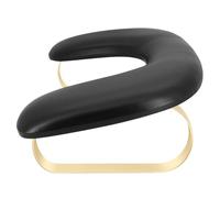 Bracciolo per manicure - Bracciolo Nail Tech | Poggiamani a forma di U in pelle PU, Bracciolo rimovibile per scrivania unghie, coppia di cuscini per mani