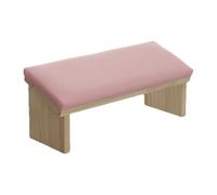Bracciolo per manicure, in pelle PU, design con bordo smussato, cuscino morbido e confortevole, base stabile, supporto per casa, salone di bellezza, stazione di supporto per manicure