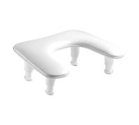 Bracciolo per manicure per unghie Techs Bracciolo regolabile a forma di U in pelle Supporto per mano Cuscino artistico Braccio per unghie Manicure Cuscino Stand portatile professionale per unghie