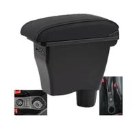 Bracciolo Per Mercedes Per Smart 453 Per Fortwo Per Forfour Auto Bracciolo Box Parti Scatola Portaoggetti Interna 2015-2019(A1 leather 3usb 3)