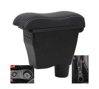 Bracciolo Per Mercedes Per Smart 453 Per Fortwo Per Forfour Auto Bracciolo Box Parti Scatola Portaoggetti Interna 2015-2019(A2 leather 3usb 3)