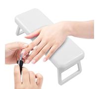 Bracciolo per nail tech, supporto pieghevole per nail tech, cuscino per unghie, comodo cuscino per manicure, supporto per braccio per nail art, 28 x 10,7 x 9,9 cm, multicolore