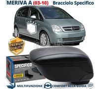 Bracciolo Per Opel Meriva A SPECIFICO Poggia Braccio PELLE-PU Nera