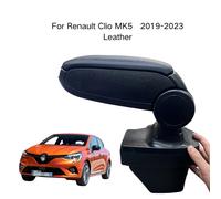 Bracciolo per Renault Clio MK5 2019-2023 Scatola portaoggetti in pelle su misura per console centrale Accessori per veicoli Guida comoda