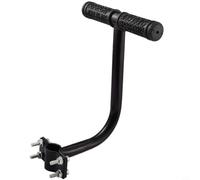 Bracciolo per seggiolino per bicicletta, colore nero, supporto regolabile 25,4 - 31,8 mm, reggisella antiscivolo, per bicicletta elettrica, mountain bike, accessori per bambini, supporto sicuro