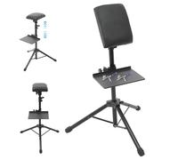 Bracciolo per tatuaggi, bracciolo per tatuaggi, con vassoio, supporto per bracciolo regolabile in altezza 80-107 cm, per tatuaggi in studio e salone utilizzato, fino a 50 kg (24 x 18 cm)