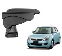Bracciolo Poggiagomito Ribaltabile Suzuki Swift 2005-2009 in Ecopelle Nera