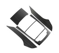 Bracciolo Portaoggetti Accessori per la modanatura della cornice del cambio della console centrale dell'auto adatti per Audi A6 C7 2012-2018 bracciolo Box(Black Brushed)