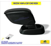 Bracciolo Portaoggetti auto Specifico COMPATIBILE con 500X Poggiabraccio