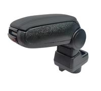 Bracciolo Portaoggetti Centrale di Ecopelle Nera Con Set Di Montaggio Compatibile Con Opel Corsa F 2019-2024