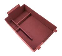 Bracciolo portaoggetti Per 3 4 5 Serie X3 X4 X5 X6 X7 G01 G02 G05 G06 G07 G20 G22 G30 Vassoio Organizzatore Consolle Centrale Bracciolo Scatola Portaoggetti(Lhd G20 G22 Red)