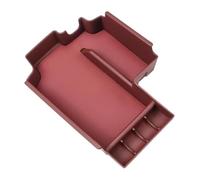 Bracciolo portaoggetti Per 3 4 5 Serie X3 X4 X5 X6 X7 G01 G02 G05 G06 G07 G20 G22 G30 Vassoio Organizzatore Consolle Centrale Bracciolo Scatola Portaoggetti(Lhd G30 Red)