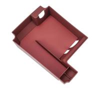 Bracciolo portaoggetti Per 3 4 5 Serie X3 X4 X5 X6 X7 G01 G02 G05 G06 G07 G20 G22 G30 Vassoio Organizzatore Consolle Centrale Bracciolo Scatola Portaoggetti(Lhd G11 G12 Red)