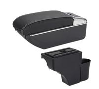 Bracciolo Portaoggetti Per Nissan Per NOTE Bracciolo Auto Dettagli Interni Parti Di Retrofit Accessori Scatola Portaoggetti Posacenere(B3 Black white 7USB)