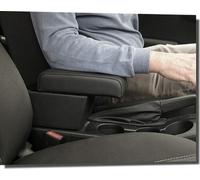 BRACCIOLO portaoggetti per Opel Astra J IN SIMILPELLE NERA -montaggio invisibile