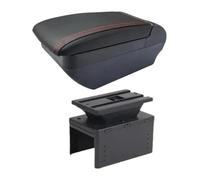 Bracciolo portaoggetti Per Vauxhall Per O&pel Per Adam Per Astra JHG Per Corsa DC GTC Per Mokka X Per Insignia Bracciolo Della Console Centrale Contenitore(F Red Line No Usb)