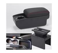 Bracciolo Portaoggetti Rivestimento Per Hyundai I20 2021 2022 Parti Interne Console Centrale Auto Contenitore Accessori Bracciolo(C1 Black Red No Usb)