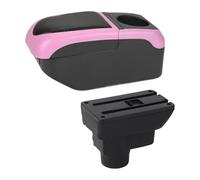 Bracciolo Portaoggetti Rivestimento Per O&pel Per Corsa D Per Corsa Bracciolo Per Auto Scatola Portaoggetti Rinforzo Per Dettagli Interni Auto Accessori(Black Pink)