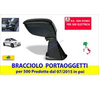 Bracciolo Portaoggetti Specifico COMPATIBILE con 500 dal 06/2016 Poggiabraccio