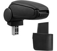 BRACCIOLO PORTAOGGETTI SPECIFICO IN SIMILPELLE NERO NISSAN MICRA K12 2003>2010