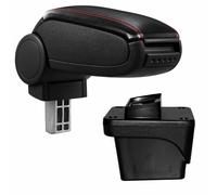 BRACCIOLO PORTAOGGETTI SPECIFICO SIMILPELLE C.ROSSE VOLKSWAGEN POLO DAL 2017 >