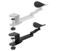 Bracciolo Regolabile Con Morsetto - Girevole Per Gomito | Supporto Per Culla Da Scrivania, Design Degli Per Workstation A 360 Gradi, Supporto Per Braccio Ergonomico Per Uso Con La Ma