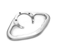 Bracciolo Serbatoio Carburante Moto Maniglia Passeggero Maniglia Posteriore Per Suzuki GSXR GSX-R GSX R 600 750 1000 K2 K3 K4 K5 K6 K7 K8 K9 K11 Maniglia passeggero moto(ARGENTO)