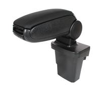 BRACCIOLO + SET DI MONTAGGIO ECOPELLE NERA PER FORD FOCUS 2011-