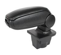 BRACCIOLO + SET DI MONTAGGIO ECOPELLE NERA PER OPEL ASTRA IV J 09-19