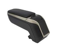 Bracciolo specifico Bracciolo nero/grigio Armster 2 per Renault Captur (2017-), con vano portaoggetti e pieghevole