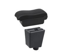 Bracciolos centrales auto Per Captur Per Clio 3 4 III IV 2011-2019 Bracciolo Per Auto Porta USB Accessori Interni Dedicati Box Bracciolo Console Centrale(A Black white NOUSB)