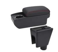 Bracciolos centrales auto Per Chevrolet Per Spark 3 III Aveo T200 Bracciolo Portaoggetti Per Auto Portabicchieri Accessori Retrofit Box Bracciolo Console Centrale(B Black red 6USB)