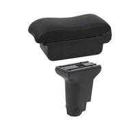 Bracciolos centrales auto Per Fiat 500 CRONOS 2012-2024 Bracciolo Centrale Per Auto, Accessori Dedicati Riporre Per Gli Interni Rialzati Box Bracciolo Console Centrale(A black line No USB)